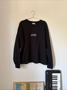 LONELY GHOST ‘I LOVE YOU SAY IT BACK’ SWEATSHIRT